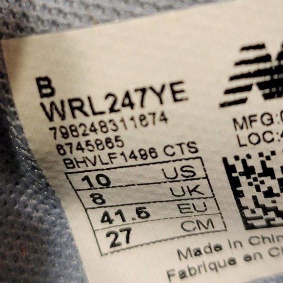 New Balance 427 blue women's size 10 - Picture 6 of 6